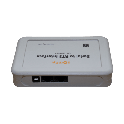 Traductor Universal Somfy Connect, integre SOMFY con el sistema de control de iluminación RadioRA2 de LUTRON.