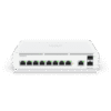 Consola UISP de Ubiquiti / Gateway y Switch de Red Gigabit / Controlador con Plataforma UISP para gestión remota de WISP (airMAX, airFiber, uFiber, LTU, edgeMAX, airCube) / 128 GB SSD / (1) WAN 1GbE / (1) WAN SFP+10G / (8) puertos LAN GbE RJ45