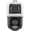[TandemVu] Domo PTZ IP 4 Megapixel con Cámara Fija 4 Megapixel / 25X Zoom / 100 mts IR / IP66 / ACUSENSE / PoE+ / Entrada-Salida de Audio y Alarma / Ultra Baja Iluminación / Micro SD