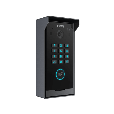 Videoportero Slim IP con Cámara HD, IP IP65, Teclado Numérico y Relé, Apertura por BLE, Tarjeta, Protocolo ONVIF