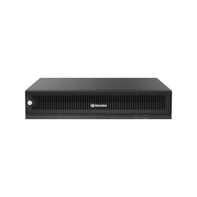 NVR 32 Megapixel (8K) / 32 Canales IP / Soporta 8 Discos Duros / H.265 & Wisestream / Wisenet P2P / ONVIF / Compatible con Cámaras IA / Salida HDMI en 4K / Soporta RAID 5/6