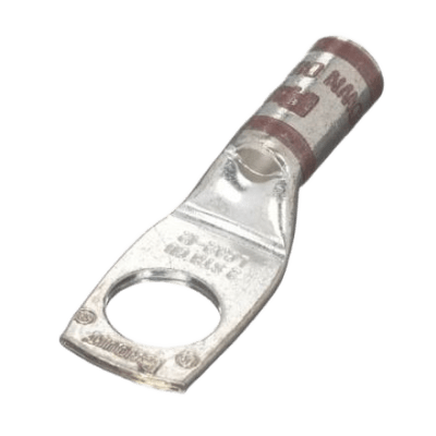 Zapata de compresión LCA2-12-Q, para cal. 2 Awg, Barreno para tornillo prisionero de 1/2, 1 Pz