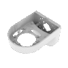 Montaje de Pared para Interior compatible con domos IP Hanwha QNV-C8083R / QNV-C9083R