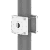 Soporte de Poste / Montura de Aluminio / Color Blanco / Carga Máxima 40 kg / Certificaciones FCC-CE-EAC-UL
