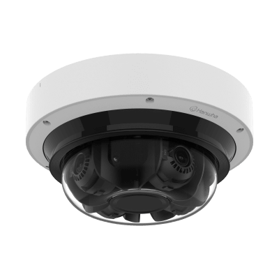 Camara Multi sensor 8MP x 4 CH con Inteligencia Artificial / Lente Motorizado de 3.3 a 5.7mm / WDR 120dB / Protección IP66 / IK10 / NEMA4X