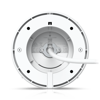 Cámara UniFi Protect G5 Turret Ultra, compacta, para exterior / 2K (4 MPX) / ángulo 102.4° / visión nocturna hasta 30mts/ detección de eventos / micrófono, POE+