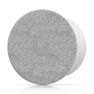 UniFi Protect AI Theta Audio, Bocina con Micrófono y Altavoz Integrados, Audio Bidireccional, Soporte para Techo y Pared, Aleación de Aluminio y Policarbonato, USB Tipo C