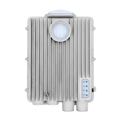 Radio Backhaul PTP, Antena integrada de 8 dBi, MIMO 4X4, 4.9 - 6.4 GHz, IP67, Velocidad hasta 3 Gbps, Adaptación automática al entorno, Monitoreo a través de la nube