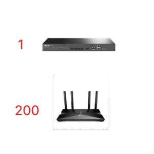 Kit para ISP´s / OLT DS-P7001-04 con Paquete de 200 ONU´s Modelo XX230V Kit para ISP´s / OLT DS-P7001-04 con Paquete de 200 ONU´s Modelo XX230V