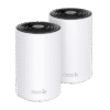 Router Inalámbrico MESH Interior para Hogar / Doble Banda Wi-Fi 6E AX5400 Mbps / 3 Puerto Gigabit WAN/LAN / 4 Antenas Internas / Administración Mediante la App Deco (iOS, Android) / Protección HomeShield