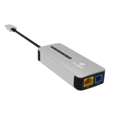 ONU Dual GPON/EPON USB Portátil / 1 puerto RJ45 2.5Gbps / 1 puerto USB tipo C ONU Dual GPON/EPON USB Portátil / 1 puerto RJ45 2.5Gbps / 1 puerto USB tipo C