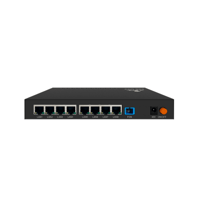 ONU Dual EPON/GPON / 8 Puertos PoE 802.3at Gigabit / 1 Puerto SC/UPC ONU Dual EPON/GPON / 8 Puertos PoE 802.3at Gigabit / 1 Puerto SC/UPC