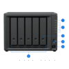 NAS Synology DiskStation DS1525+ / 5 Bahías / Expansión hasta 15 Bahías / 2 Puertos 2.5GbE / Soporte 10GbE / Almacenamiento en Caché SSD / Compatible con Virtualización y Vigilancia / Garantía Extendible hasta 5 A NAS Synology DiskStation DS1525+ / 5 Bahías / Expansión hasta 15 Bahías / 2 Puertos 2.5GbE / Soporte 10GbE / Almacenamiento en Caché SSD / Compatible con Virtualización y Vigilancia / Garantía Extendible hasta 5 A