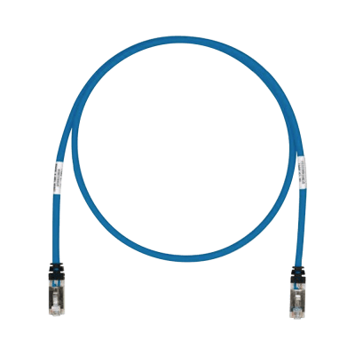 Patch Cord Cat6A, Blindado S/FTP, CM/LS0H, 20 m, Color Azul
