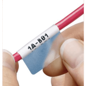 Casete de Etiqueta Auto-laminada para cableado de redes de cobre, fibra óptica o eléctrico, 200 etiquetas