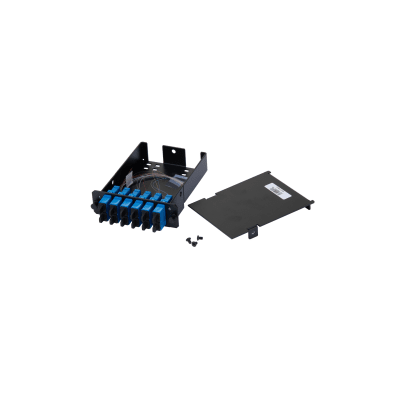 Placa Acopladora de Fibra Óptica FAP, Con 12 Pigtails y 6 Conectores SC Duplex (12 Fibras), Para Fibra Monomodo OS1/OS2, Color Azul Placa Acopladora de Fibra Óptica FAP, Con 12 Pigtails y 6 Conectores SC Duplex (12 Fibras), Para Fibra Monomodo OS1/OS2, Color Azul