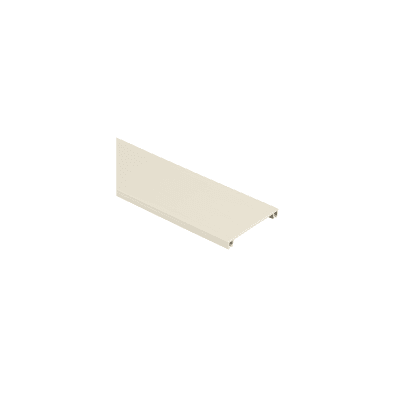 Cubierta para canaleta T-70, de PVC rígido, 70.1 x 9.1 x 1800 mm, Color Blanco Mate Cubierta para canaleta T-70, de PVC rígido, 70.1 x 9.1 x 1800 mm, Color Blanco Mate