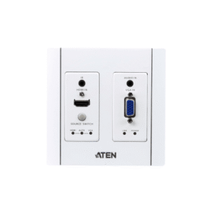 Transmisor HDBaseT | HDMI y VGA | Placa de Pared US / PoH (4K a 100 m) | (HDBaseT Class A) (PoH PD) Transmisor HDBaseT | HDMI y VGA | Placa de Pared US / PoH (4K a 100 m) | (HDBaseT Class A) (PoH PD)