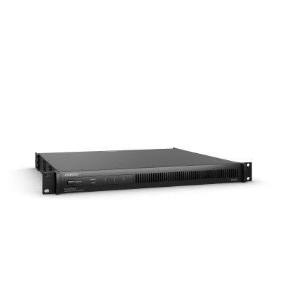 Amplificador de Audio Potencia Adaptable | 4 x 100w | 4 Entradas Análogas/Digitales Dante | Baja y alta Impedancia | Powershare