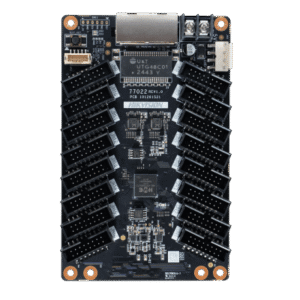 Tarjeta Receptora 16 Puertos / Carga Máxima 512×512 Píxeles / 16 Bit Nivel de Gris / Corrección de Cromaticidad Punto a Punto / Ajuste Gamma RGB Independiente / Compatible con 3D