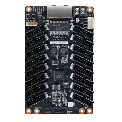 Tarjeta Receptora 16 Puertos / Carga Máxima 512×512 Píxeles / 16 Bit Nivel de Gris / Corrección de Cromaticidad Punto a Punto / Ajuste Gamma RGB Independiente / Compatible con 3D Tarjeta Receptora 16 Puertos / Carga Máxima 512×512 Píxeles / 16 Bit Nivel de Gris / Corrección de Cromaticidad Punto a Punto / Ajuste Gamma RGB Independiente / Compatible con 3D