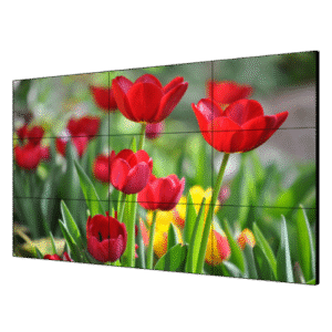 Pantalla LCD 55" para Videowall / Entrada HDMI - VGA - DVI - DP / Monitor Robusto / Bisel Delgado (3.5 mm) / Daisy Chain (Conexion en Cadena sin Software)
