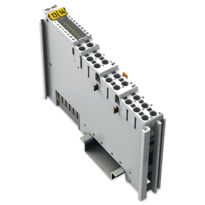 Módulo de Entrada Digital WAGO 750-1407 / 16 Canales / 24 V DC / Conmutación Negativa (NPN) / Filtro RC 3 ms / Push-in CAGE CLAMP® / LED Indicador / Aislamiento Galvánico 500 kV