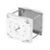 Soporte de Poste / Montura de Aluminio / Color Blanco / Carga Máxima 40 kg / Certificaciones FCC-CE-EAC-UL