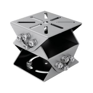 Montaje de Conexión para Cámaras IDS-TCM403-BI(G)/POE/0832 / Fabricado en Aluminio / Anticorrosivo