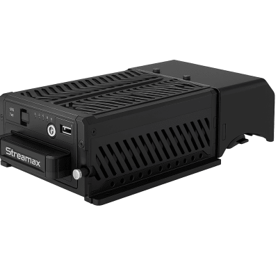 DVR Móvil / Multiplataforma / 4 Canales AHD 2 Megapixel + 4 canales IP / Almacenamiento en HDD / H.265 / Soporta 4G / WiFi / GPS