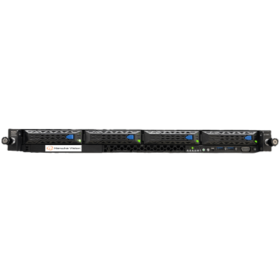 NVR Wisenet WAVE basada en Windows Server / Montable en Rack 1U / Incluye 1 licencia WAVE-PRO-04 / 470 Mbps throughput / Incluye 16 TB para almacenamiento