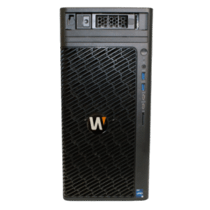 NVR Wisenet WAVE basada en Windows / Incluye licencia WAVE-PRO-04 / 170 Mbps throughput / Incluye 8TB para almacenamiento
