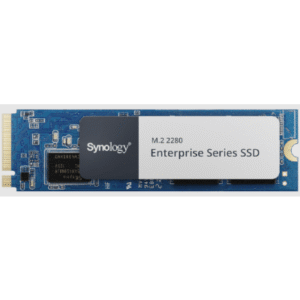 SSD 1600GB NVMe M.2 Serie Enterprise / Alto Rendimiento 660000 IOPS Lectura / Resistencia Empresarial 2900 TBW / Protección de Datos Integral / Análisis de Vida Útil / Compatibilidad con Synology DSM