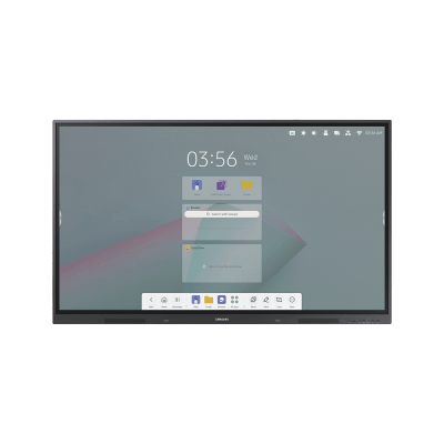 Pantalla tactil interactiva 75" Android 14 certificado con EDLA / Touch tipo IR / UHD / 400 nits / HDMI / USB / WIFI / RJ45 / Compatible con montajes VESA 800 x 400