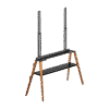 Soporte de TV Easel Studio TV Floor Stand | Compatible VESA 200x200 a 600x400 | Para Pantallas de hasta 75 Pulgadas | Capacidad de Peso 40 kg | Altura Ajustable 905-2590 mm | Incluye Cable Anti-Caída