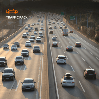 Licencia para camaras serie P Hanwha para plataforma abierta, Solucion de trafico de automoviles Licencia para camaras serie P Hanwha para plataforma abierta, Solucion de trafico de automoviles