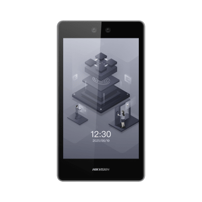 Terminal Facial Min Moe 8" WiFi Touch / Delgada y Estética / 100,000 rostros / Exterior IP65 / HIK-IA