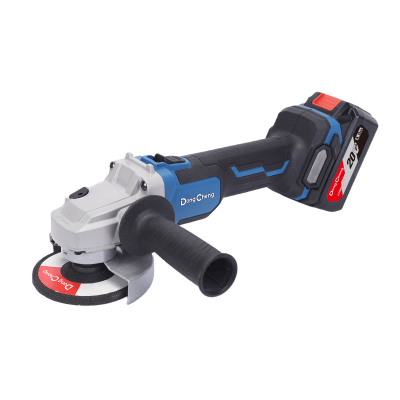 Amoladora Angular de 20Vcc, Disco de 4-1/2 in, Incluye 2 Baterías de 4.0Ah, Cargador y Estuche