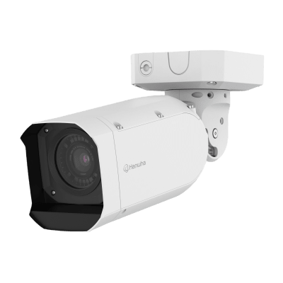 Camara IP Tipo Bala Ultra Resolución 26MP IA / Lente Varifocal 55-250mm / IP66-IP67-NEMA4X / PoE++ / Detección de Movimientos Avanzada / Secure Element FIPS 140-3 Nivel 3