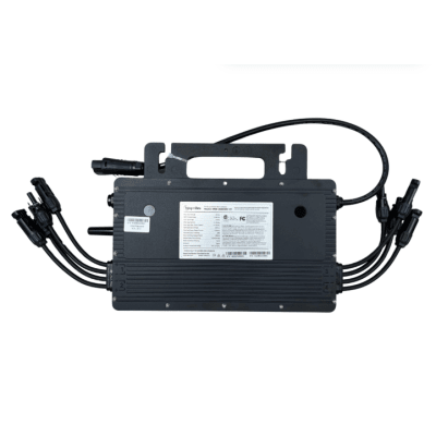 Microinversor 2 Kw, WIFI, 220 Vca, para Interconexión a Red Eléctrica, IP67, Conexión para Cable Troncal, soporta oversizing a 4 Módulos de Hasta 670 W
