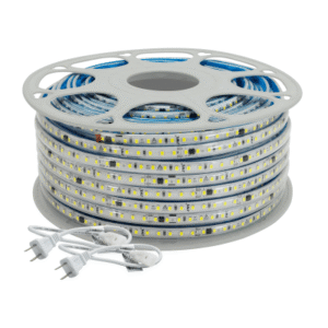 Manguera Led para uso Interior o Exterior / 50 m/ 127 V CA / T.C.C. 6500 K / Color Blanco. Manguera Led para uso Interior o Exterior / 50 m/ 127 V CA / T.C.C. 6500 K / Color Blanco.