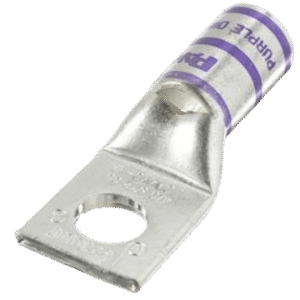 Zapata de compresión LCA4/0-38-X para cal. 4/0 Awg, Barreno para tornillo prisionero de 3/8, 1 Pz