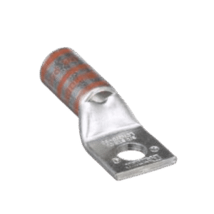 Zapata de compresión LCA3/0-38-X para cal. 3/0 Awg, Barreno para tornillo prisionero de 3/8, 1 Pz