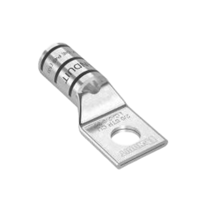 Zapata de compresión LCA2/0-38-X para cal. 2/0 Awg, Barreno para tornillo prisionero de 3/8, 1 Pz Zapata de compresión LCA2/0-38-X para cal. 2/0 Awg, Barreno para tornillo prisionero de 3/8, 1 Pz