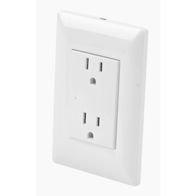 Contacto Inteligente de Pared Doble 220, 15A, con Supresor de Picos Tipo A. Contacto Inteligente de Pared Doble 220, 15A, con Supresor de Picos Tipo A.