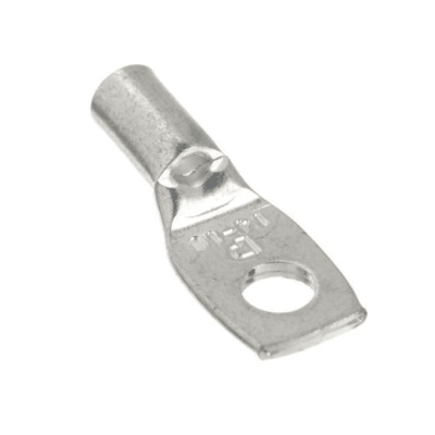 Zapata de compresión LCA10-10-L, para cal. 14-10 Awg, Barreno para tornillo prisionero de 4.8mm, 50 Pz