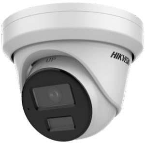 Turret IP 4 Megapixel / Lente 4 mm / Dual Light (40 mts IR + 40 mts Luz Blanca / DARKFIGHTER S / Microfono Integrado / Exterior IP67 / WDR 130 dB / 4 Analíticos: AcuSense, Deteccion Facial, Conteo de Personas por Cruce y Zona