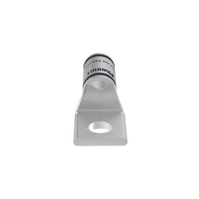 Zapata de compresión LCA1/0-56-X para cal. 1/0 Awg, Barreno para tornillo prisionero de 5/16, 10 Pz