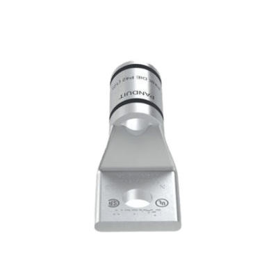 Zapata de compresión LCA1/0-56-X para cal. 1/0 Awg, Barreno para tornillo prisionero de 5/16, 1 Pz