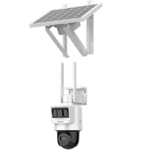 Kit Solar IP All in One / Doble Detección (Radar + PIR) / PT IP 4 Megapixel / Lente 4 mm / Panel Solar / Batería de Respaldo de Litio 50.76Wh (Hasta 1.5 días) / Conexión 4G / Audio de Dos Vías / Accesorios de Inst. / Dir